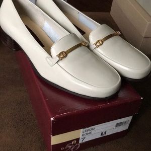 New Ethelbert Aigner leather loafers